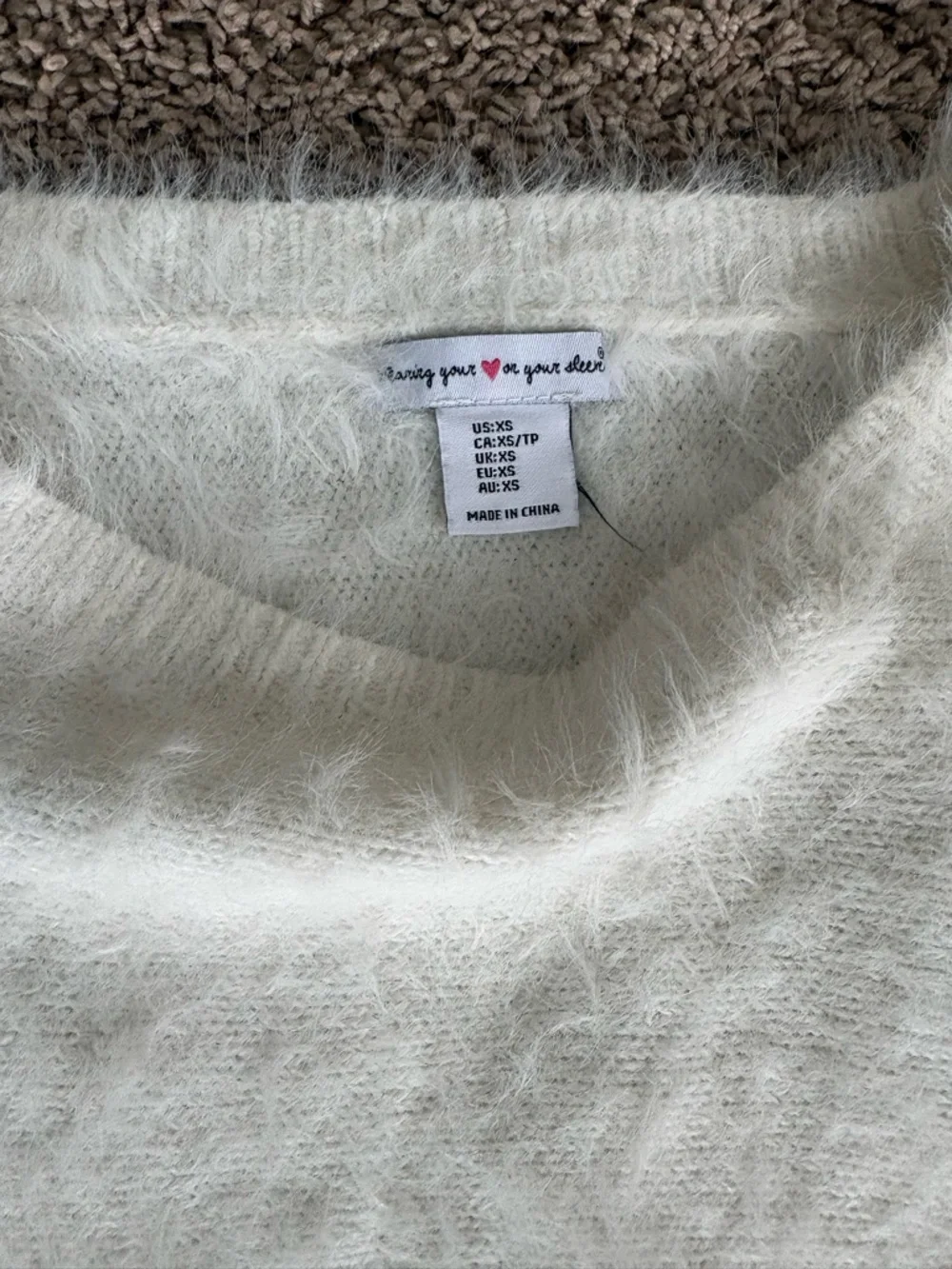 Soft Fuzzy Sweater - Picture 3 of 5